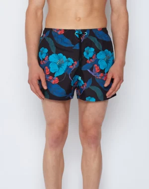Short de bain Imprimé - Black