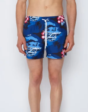 Short de bain Imprimé - Electro Blue