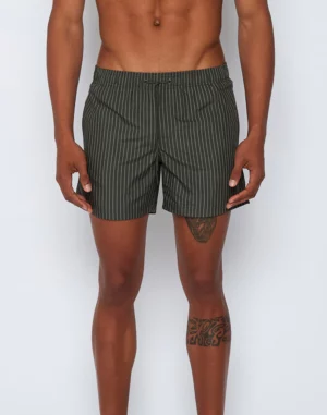Short de bain rayé