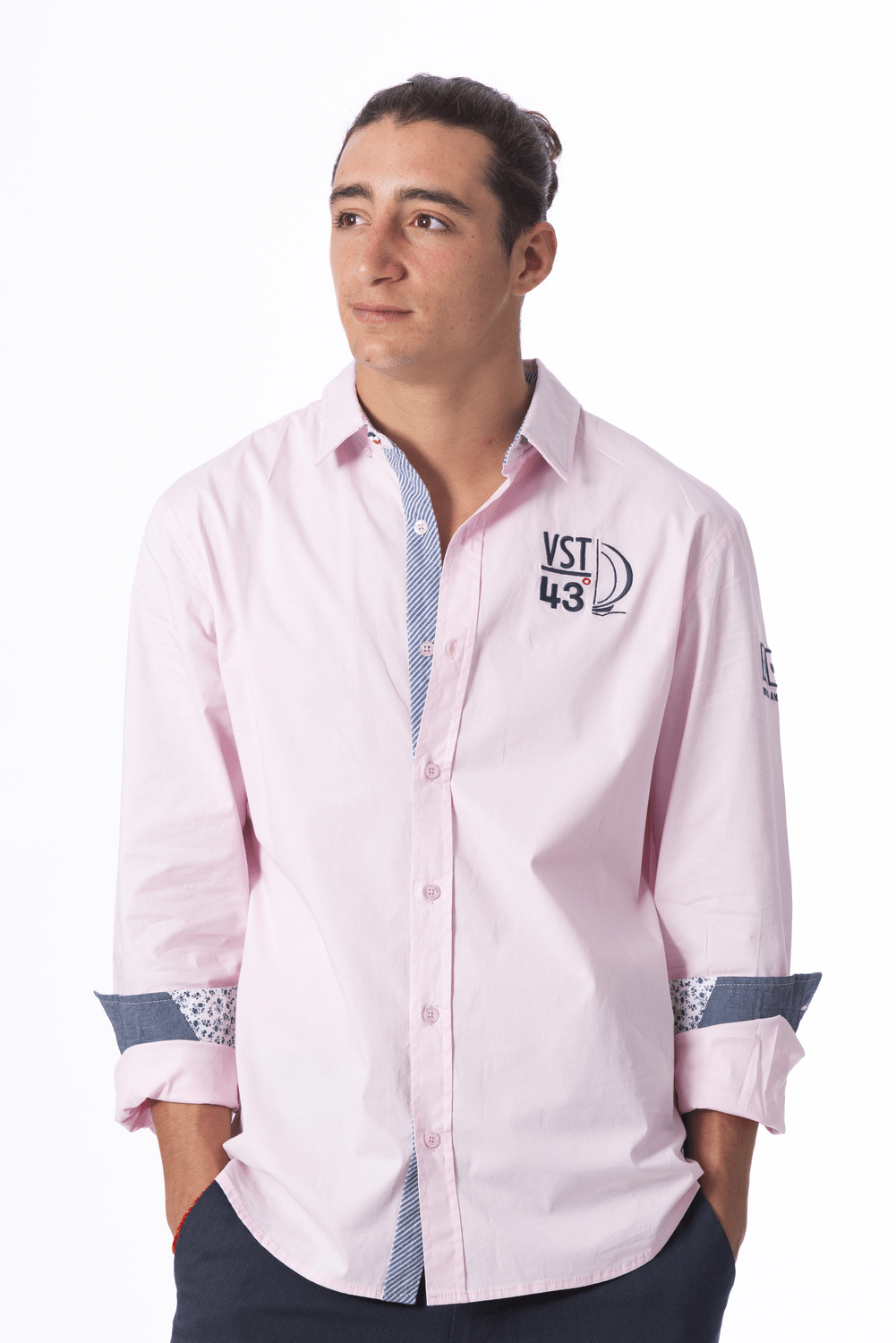 Chemise Brodee Chaumard – Image 1