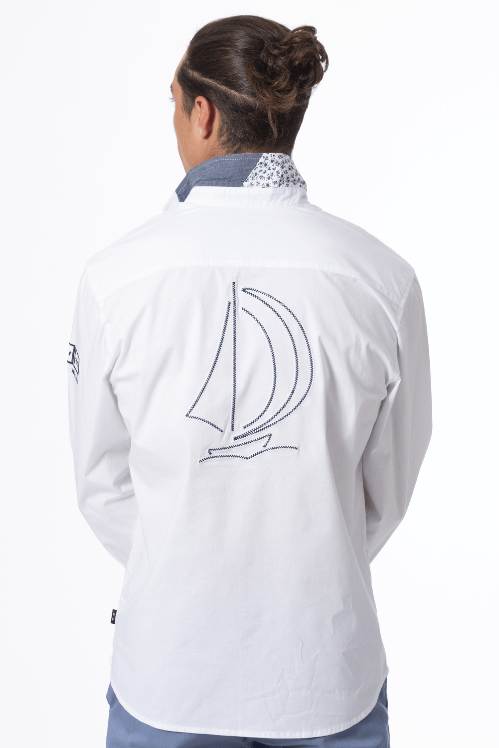 Chemise Brodee Chaumard – Image 7