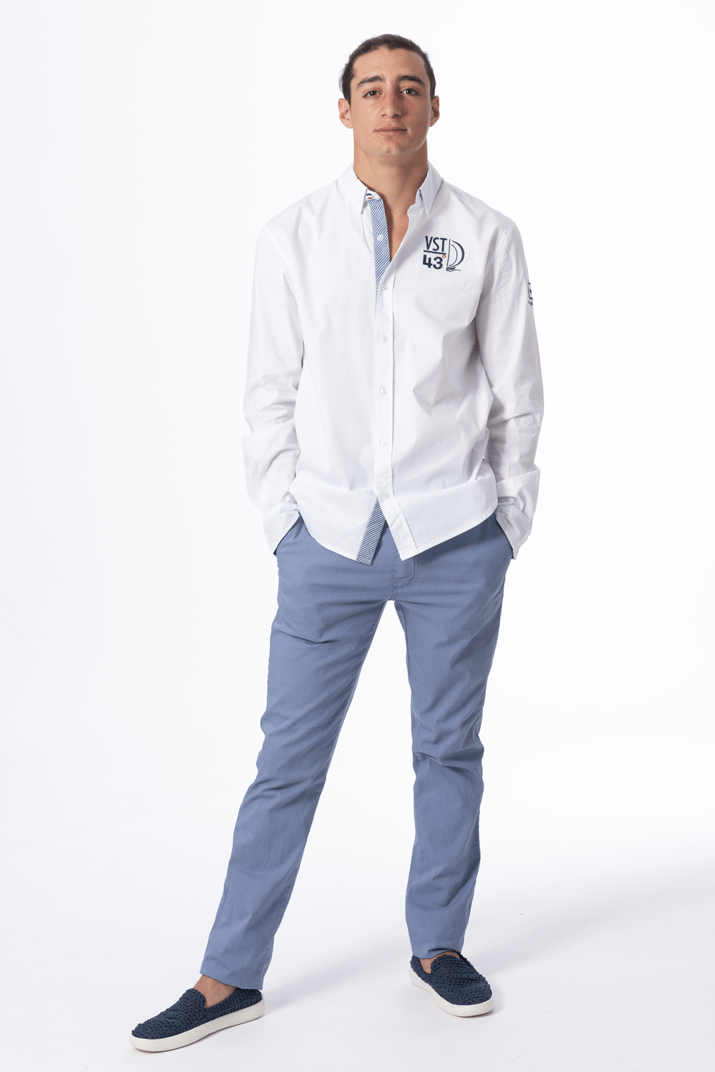 Chemise Brodee Chaumard – Image 3