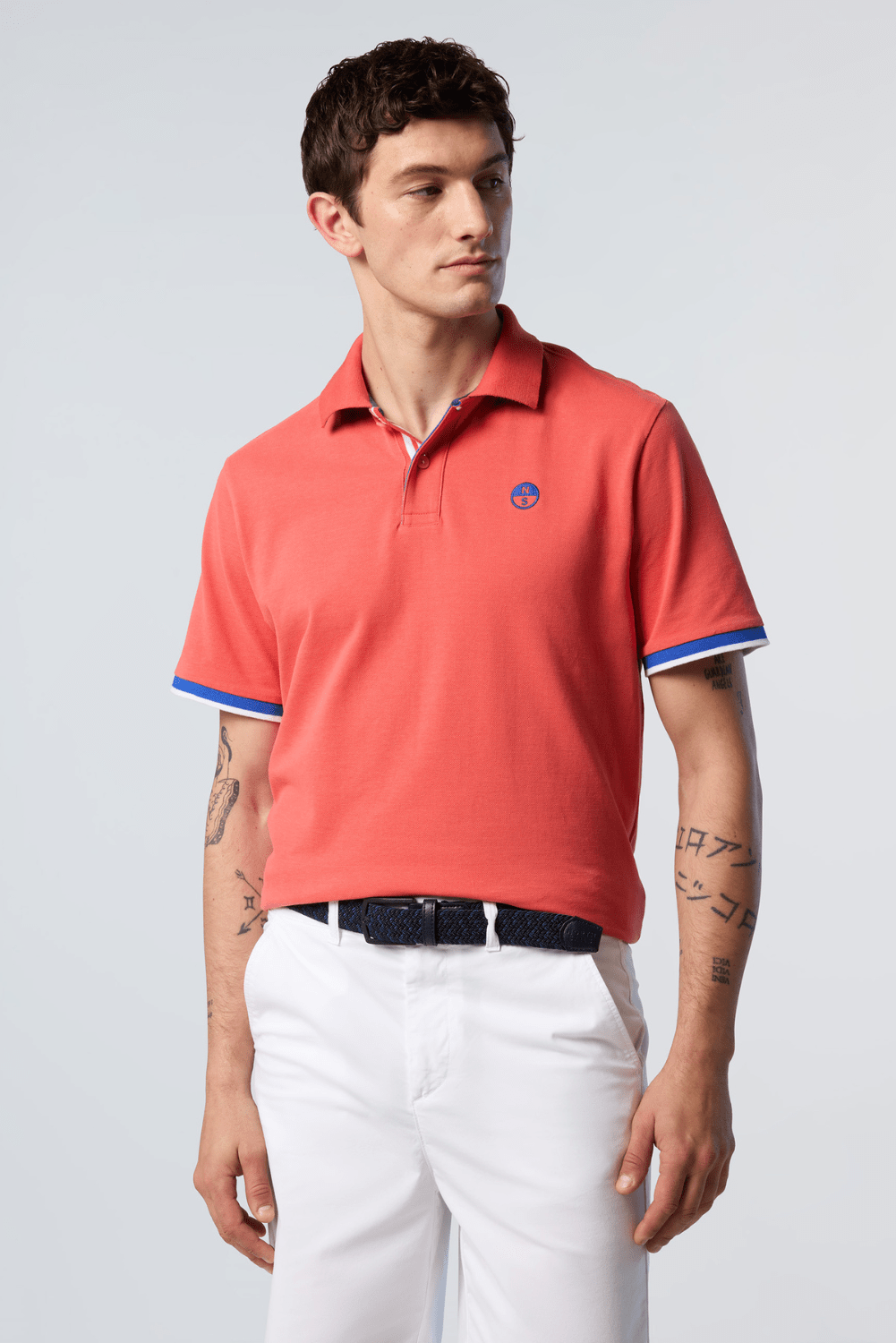 POLO Liserés Manches – Image 2