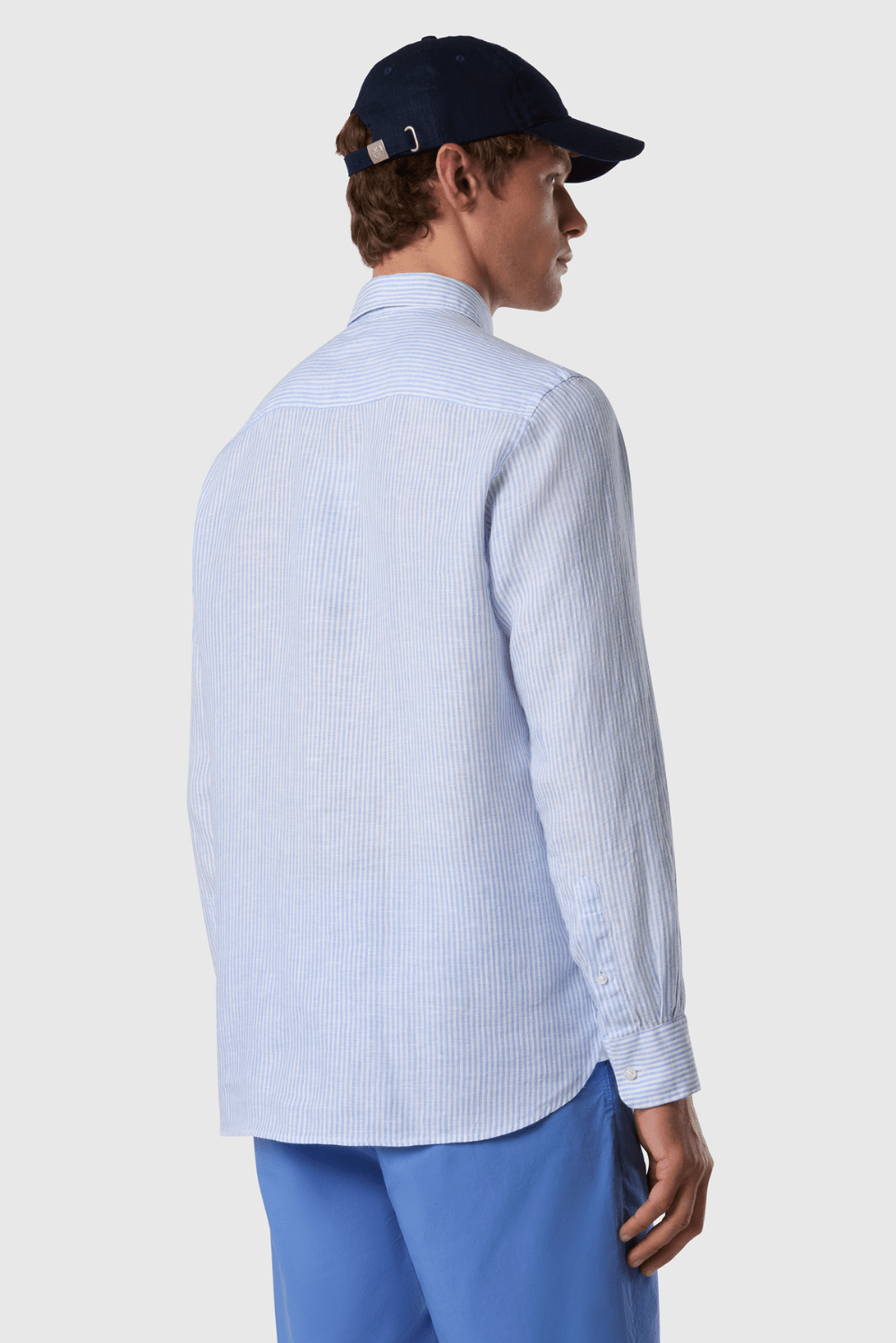 CHEMISE LIN RAYE – Image 4
