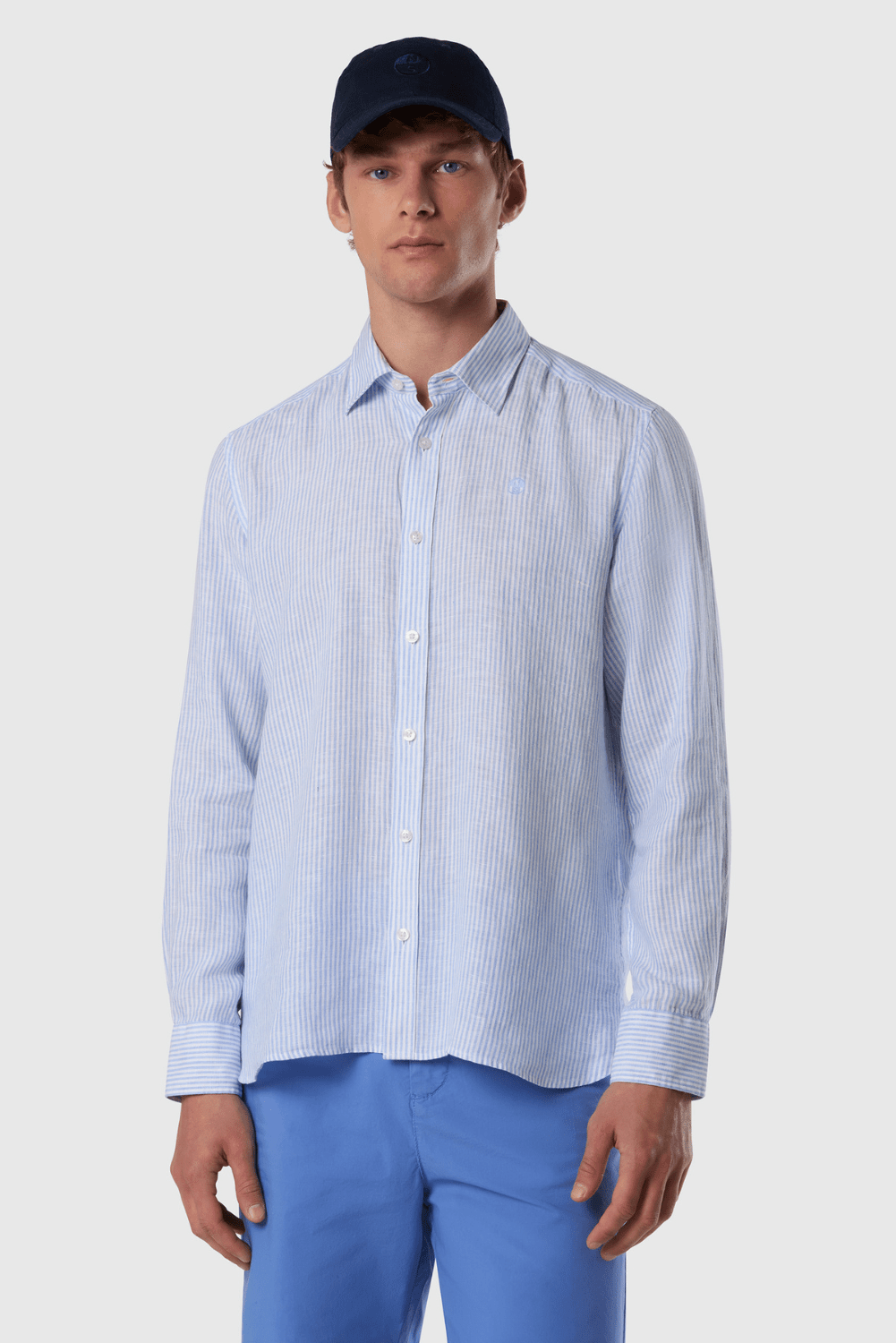 CHEMISE LIN RAYE – Image 5